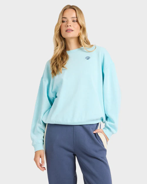 BILLABONG Sanibel Kendal Crew Pool Blue