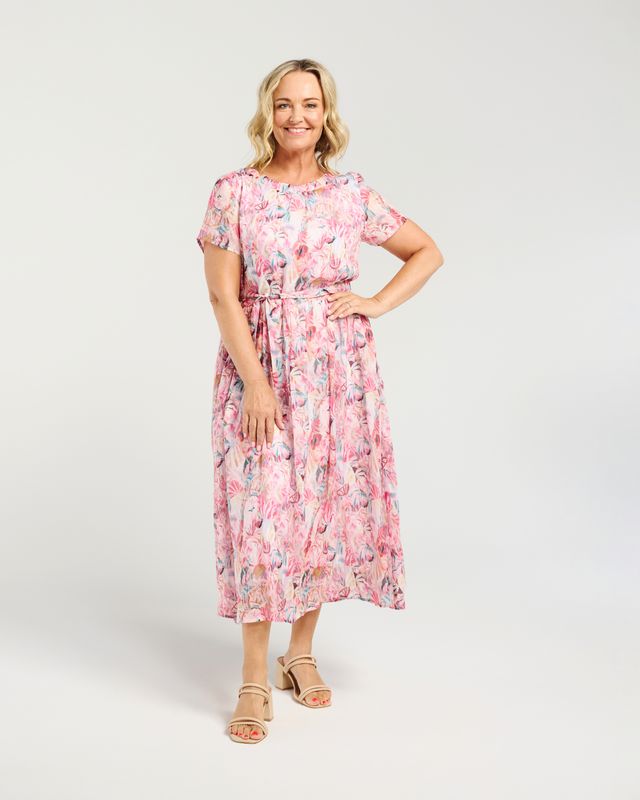 ZAFINA Scarlett Dress Floral Haze