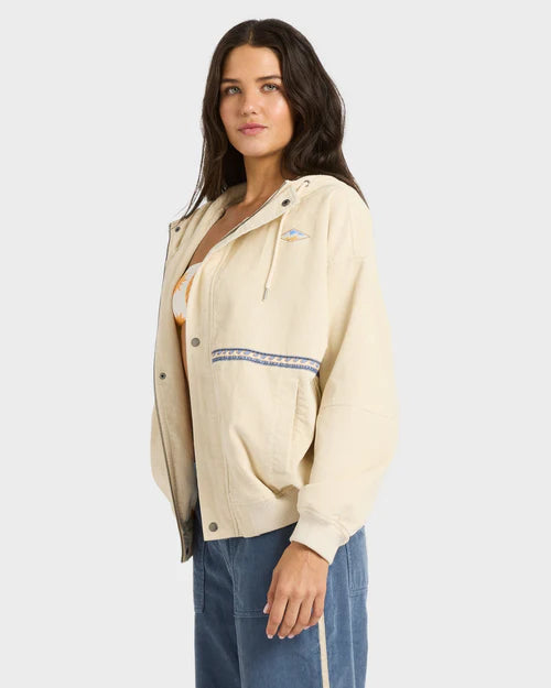 BILLABONG Set The Tone Jacket White Cap