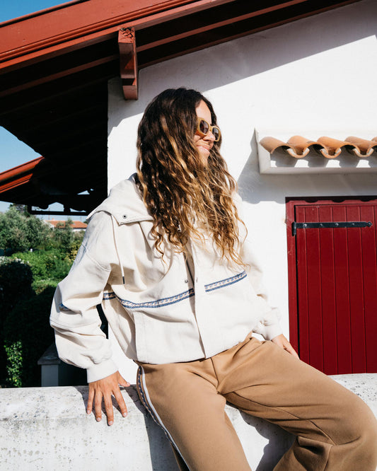 BILLABONG Set The Tone Jacket White Cap