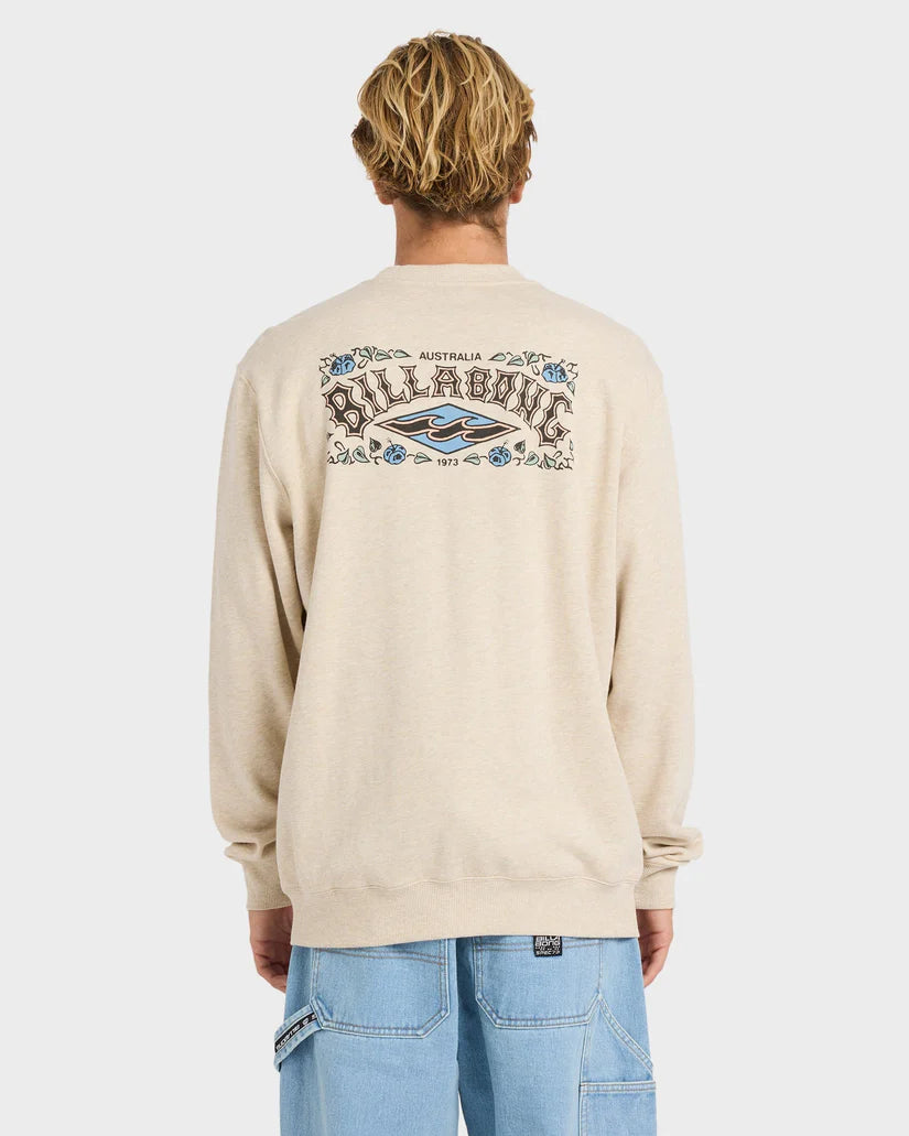 BILLABONG Shorts Sands Crew Oatmeal Heather