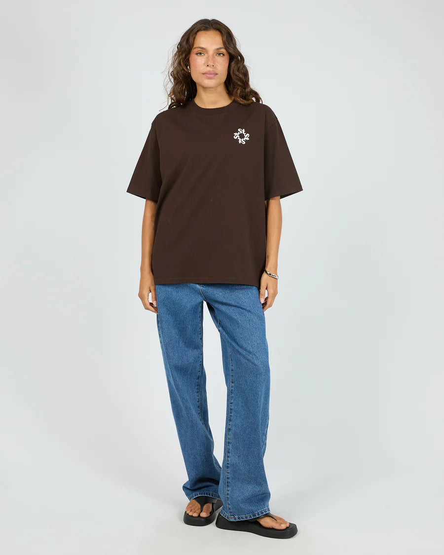 SILENT THEORY Sunrise Tee Chocolate