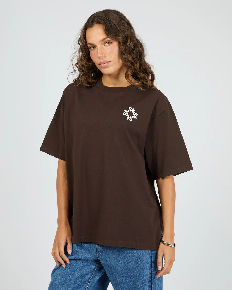 SILENT THEORY Sunrise Tee Chocolate