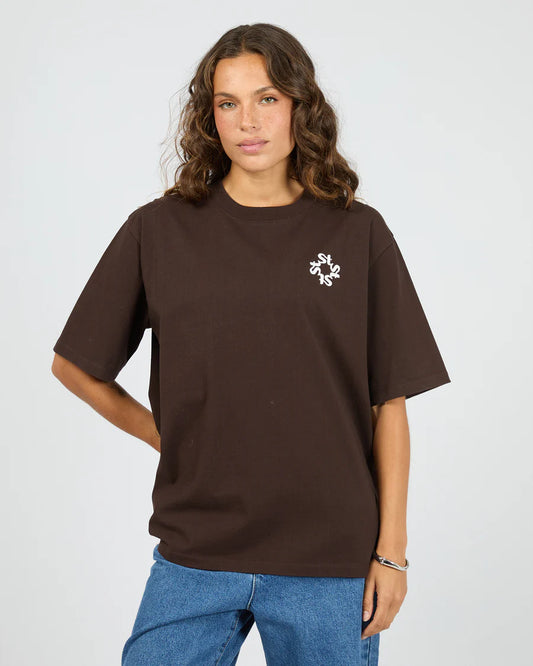 SILENT THEORY Sunrise Tee Chocolate