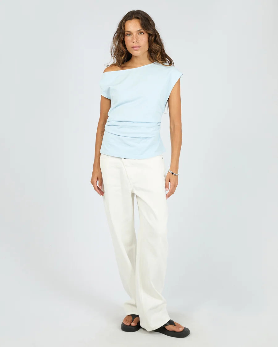 SILENT THEORY Soho Tee Light Blue