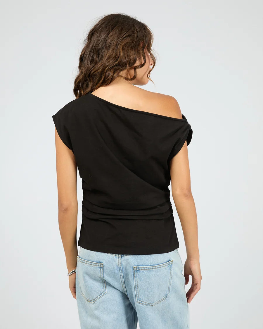 SILENT THEORY Soho Tee Black