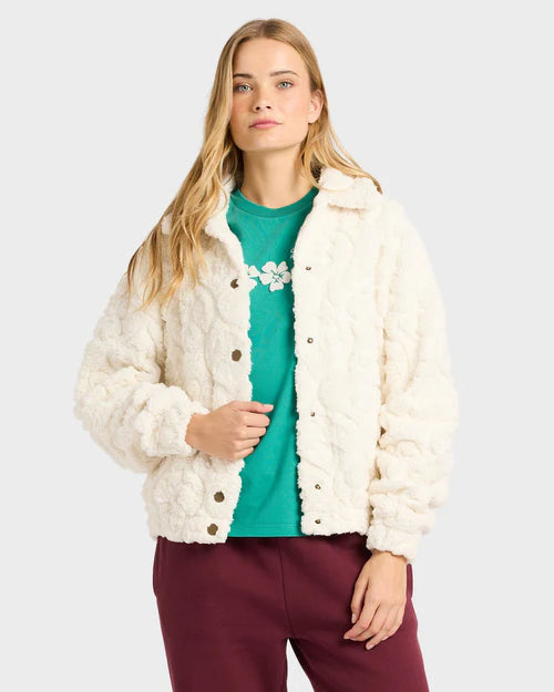 BILLABONG Sol Ride Cozy Jacket Salt Crystal