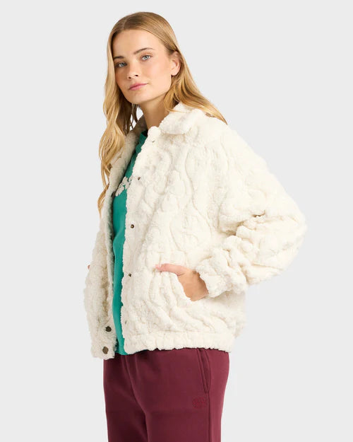BILLABONG Sol Ride Cozy Jacket Salt Crystal