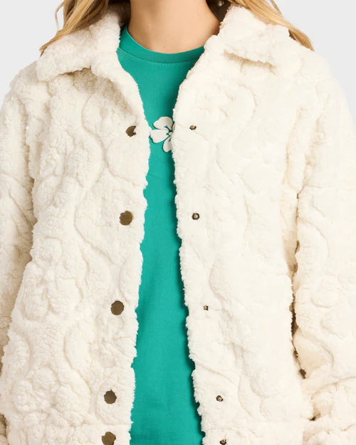 BILLABONG Sol Ride Cozy Jacket Salt Crystal