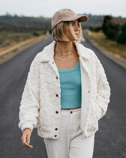 BILLABONG Sol Ride Cozy Jacket Salt Crystal