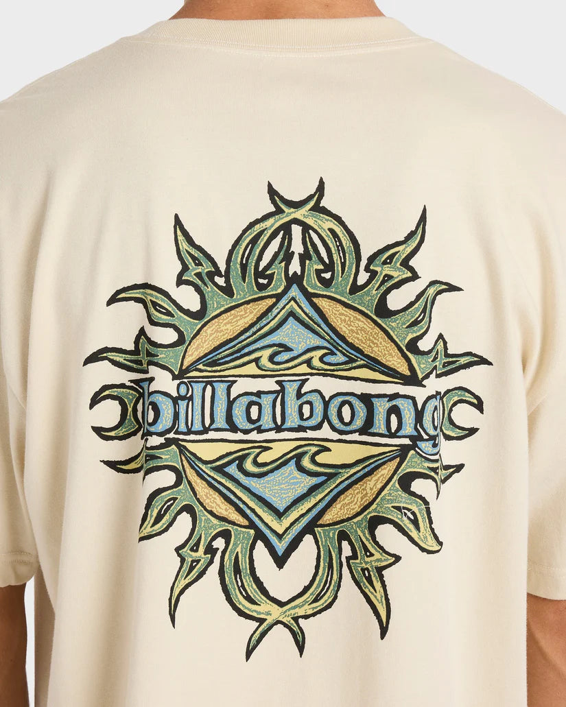 BILLABONG Solar Flare Tee Oatmeal