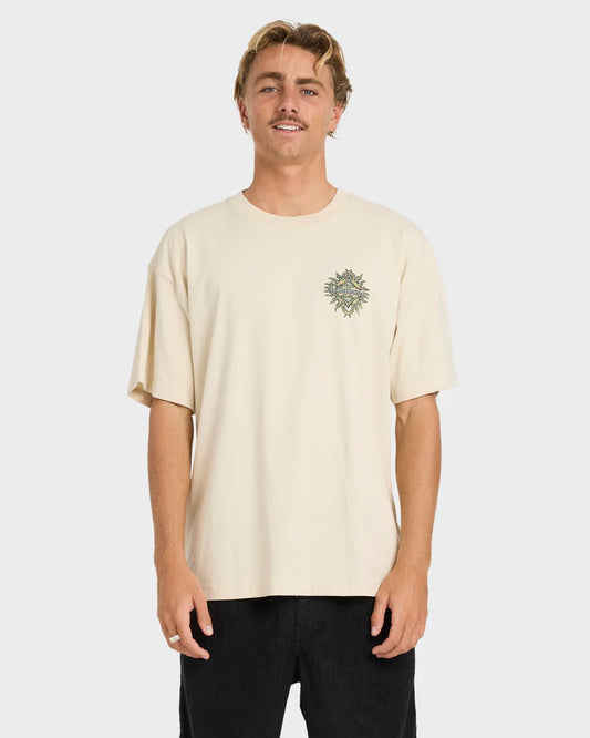 BILLABONG Solar Flare Tee Oatmeal