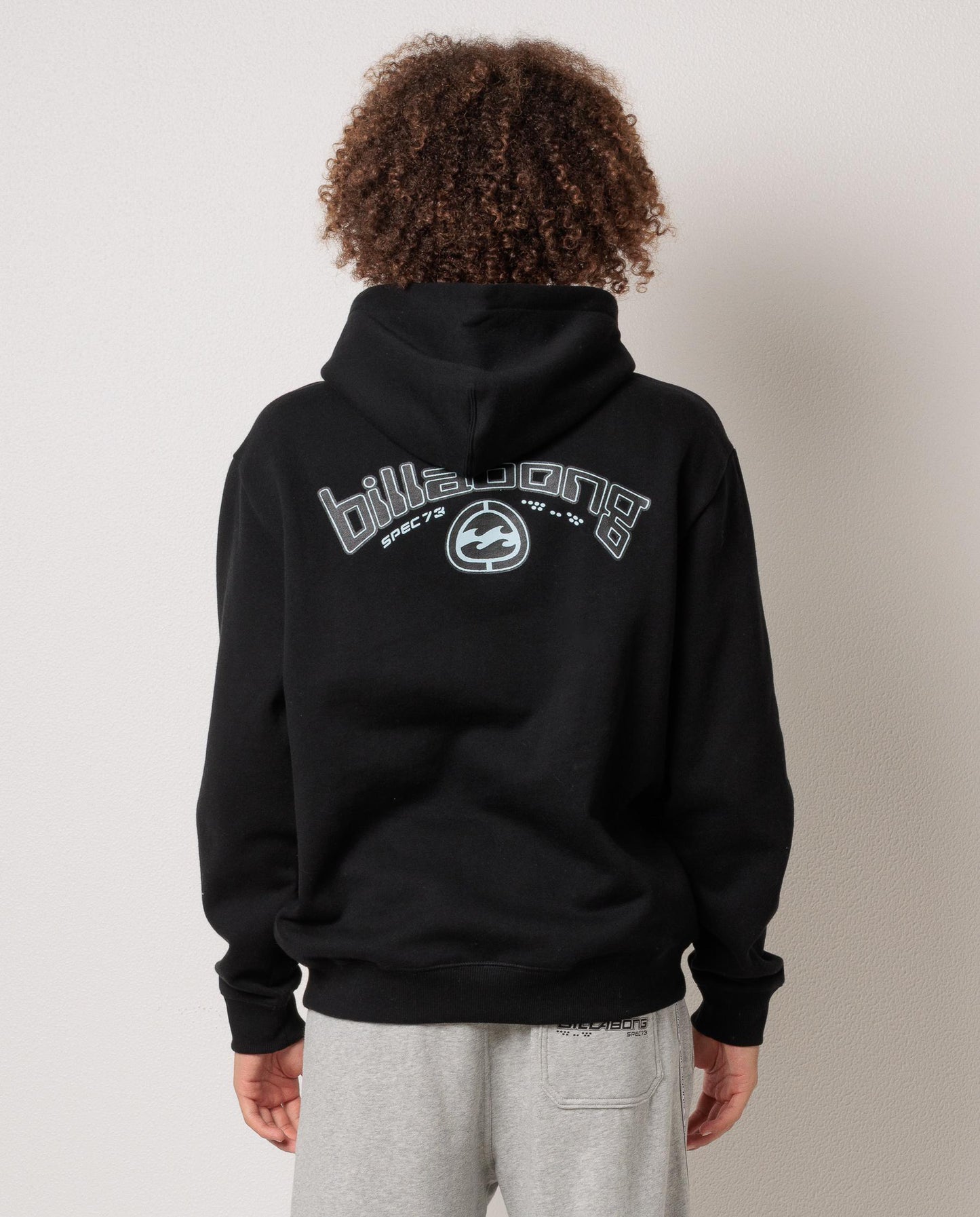 Billabong Spec 73 Big Bio Arch Pop Hoodie Black