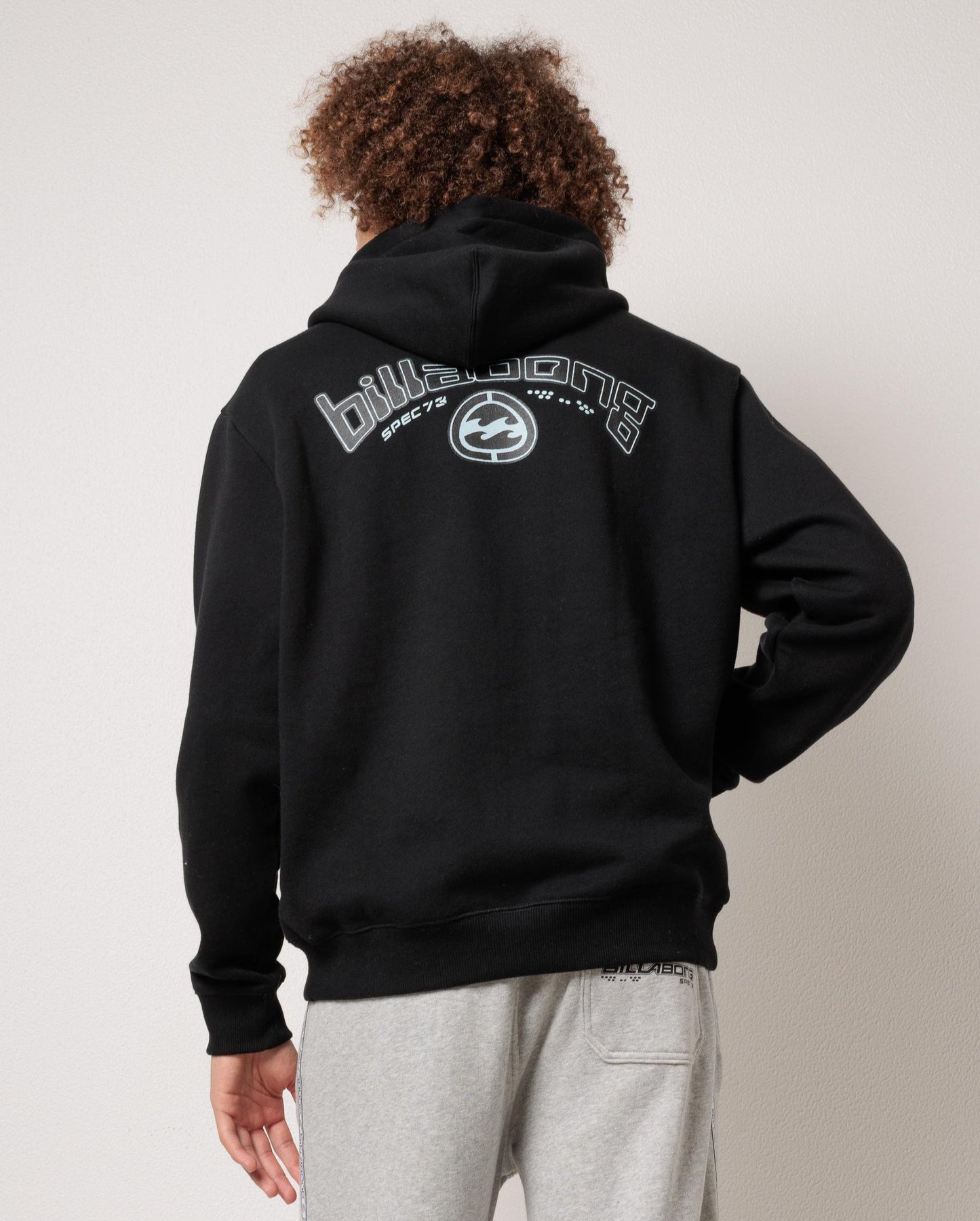Billabong Spec 73 Big Bio Arch Pop Hoodie Black