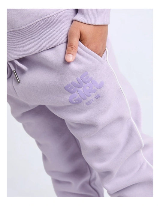 EVE GIRL Sports Club Trackpant Lavender 3-7 years