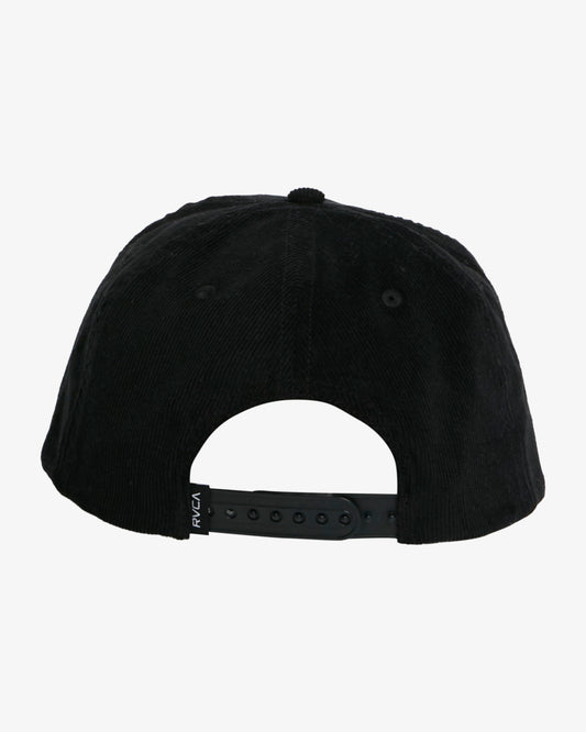 RVCA Stacked Snapback Cap Black