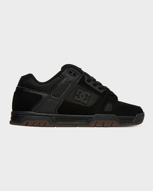 DC SHOES Stag Skate Shoe Black/Gum