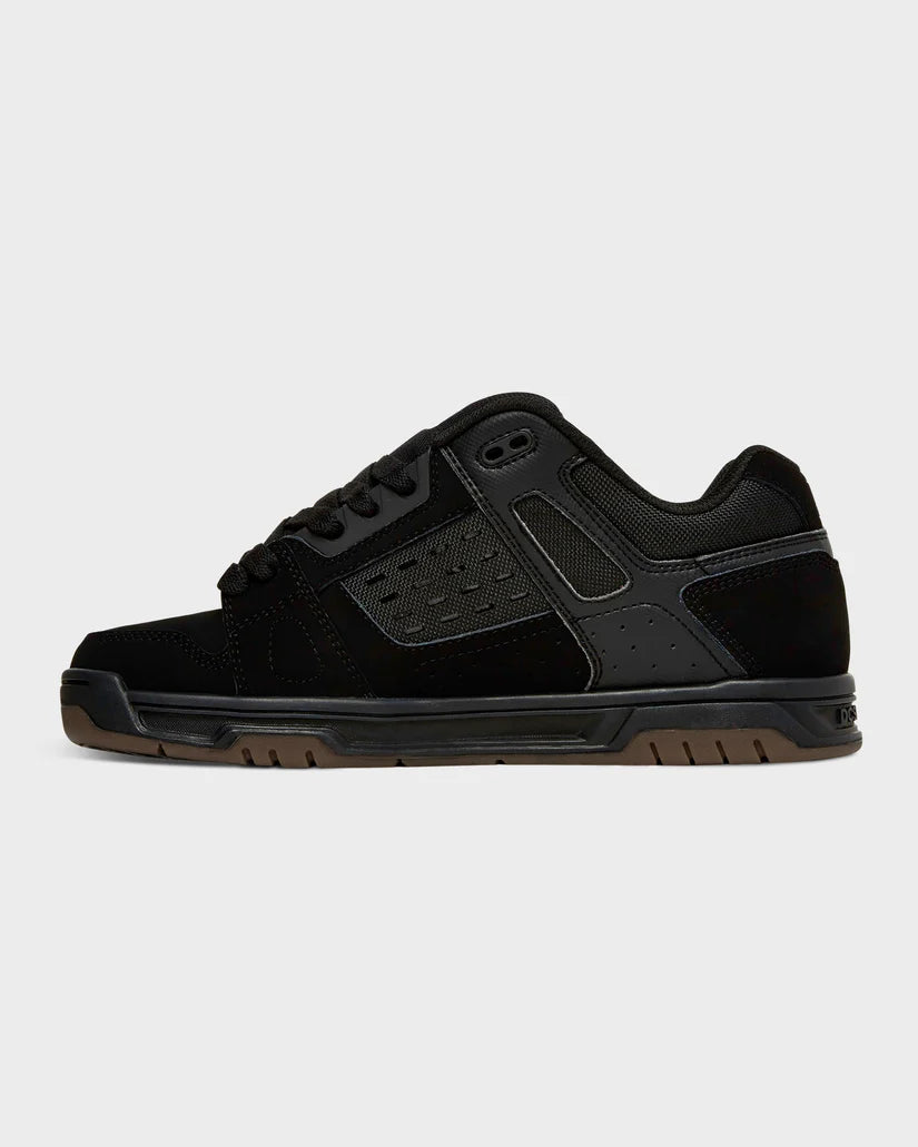 DC SHOES Stag Skate Shoe Black/Gum