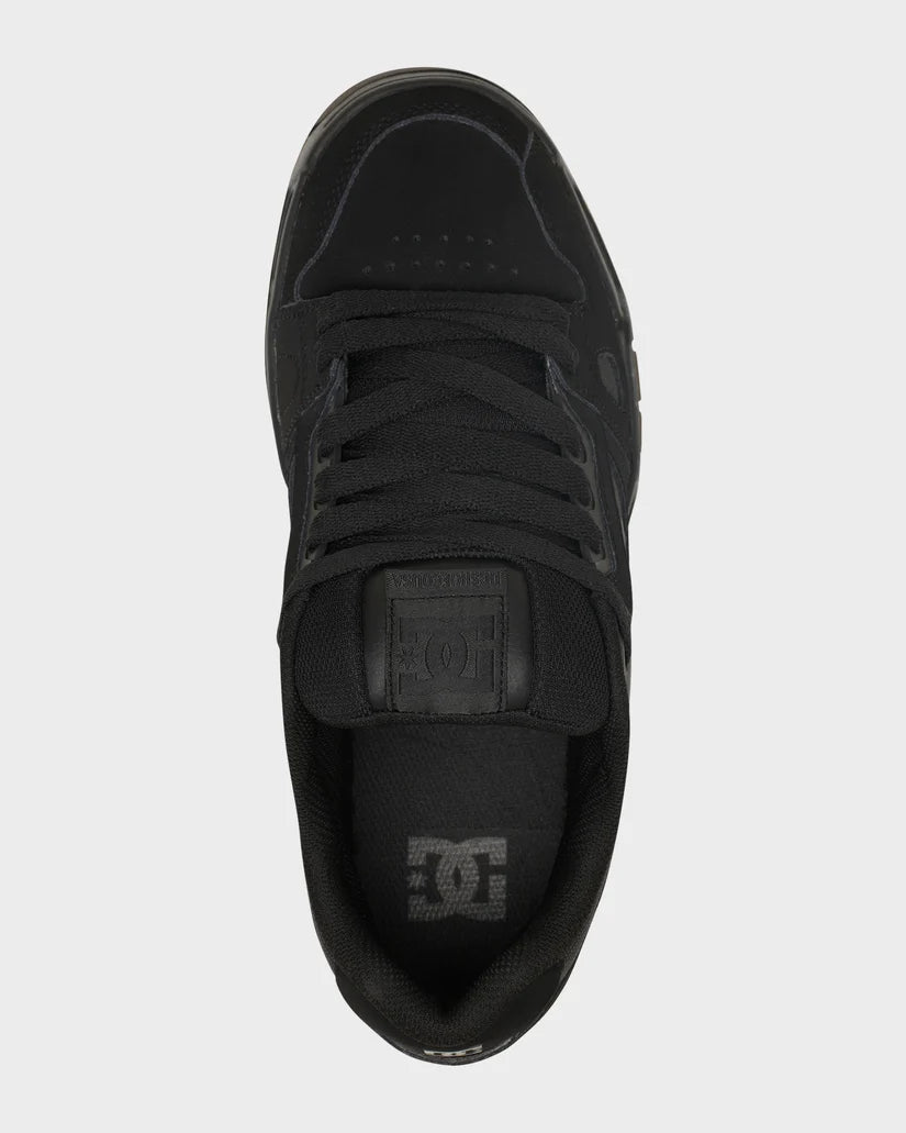 DC SHOES Stag Skate Shoe Black/Gum
