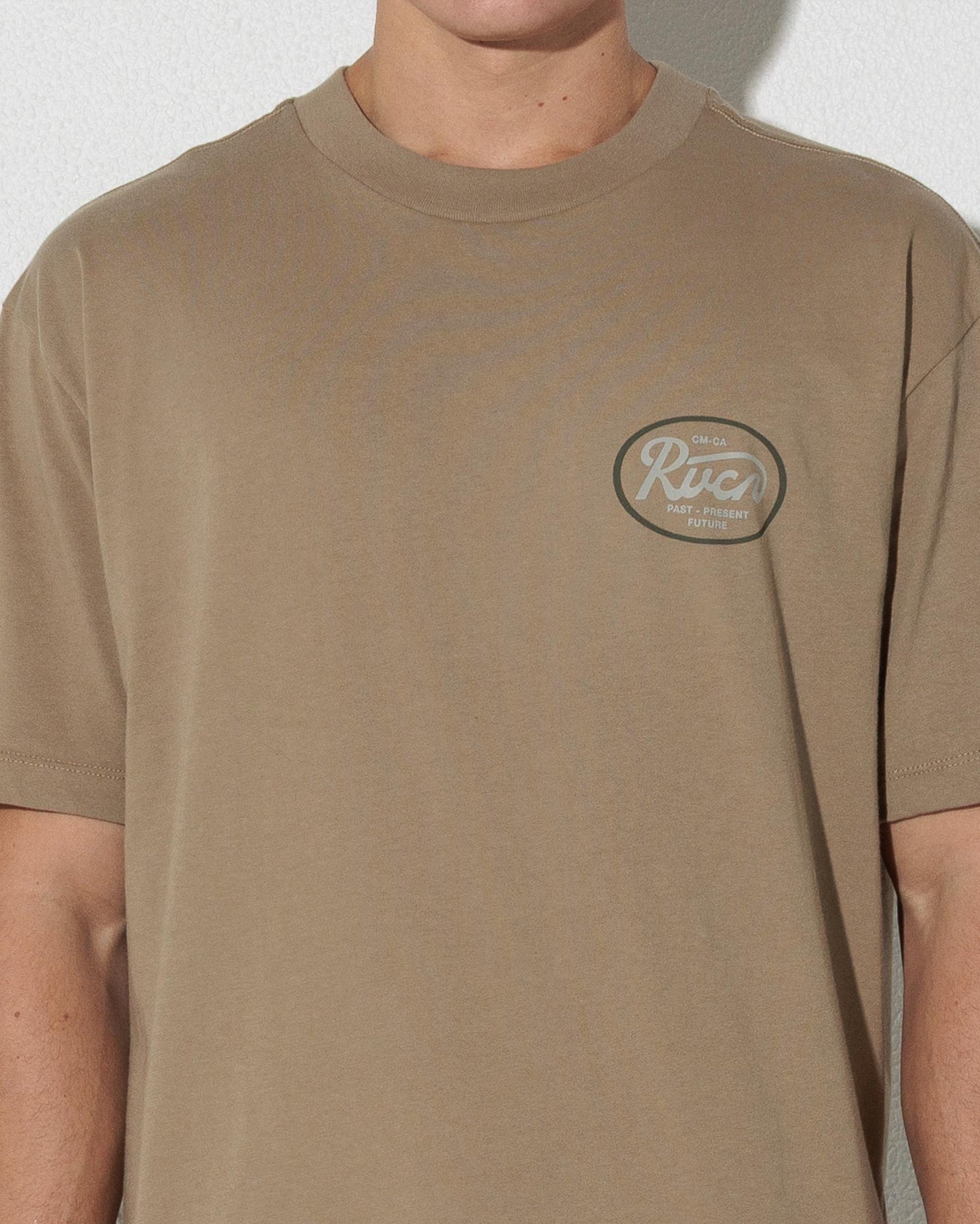 RVCA Standard Script Tee Coyote