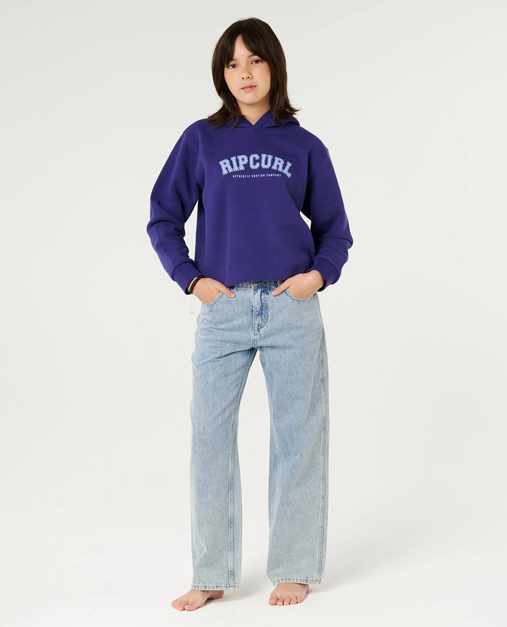 RIP CURL Staple Hood Girls 8-14 Years