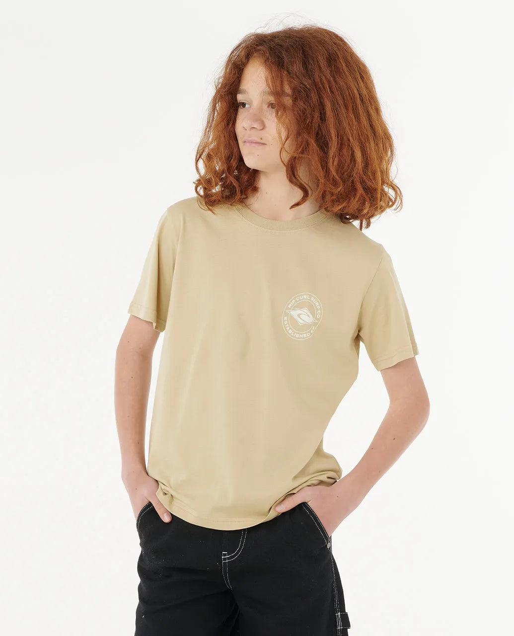 RIP CURL Stapler Tee Boys 8-16 years