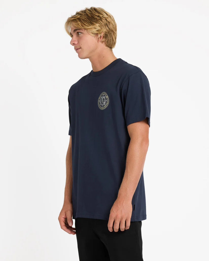 QUIKSILVER Steer Away Tee Navy