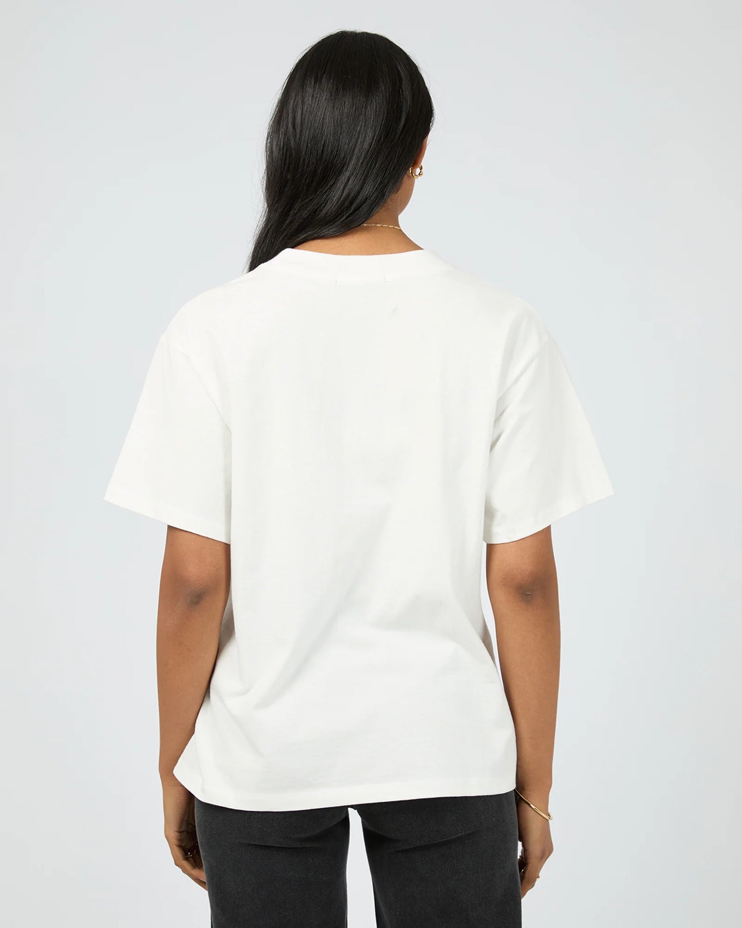 ALL ABOUT EVE Stella Box Tee Vintage White