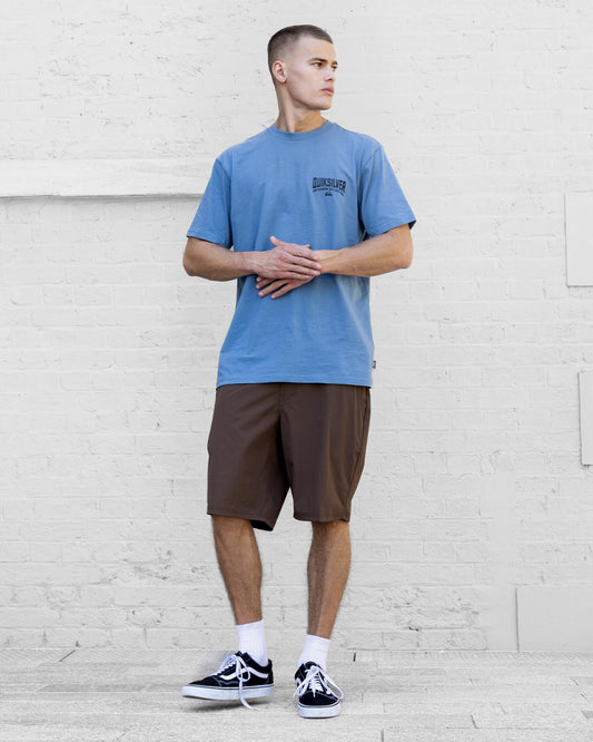Quiksilver Strike Mission Tee Blue