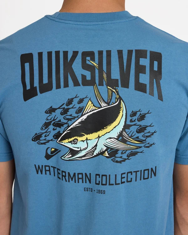 Quiksilver Strike Mission Tee Blue