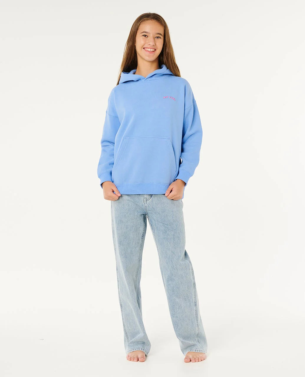 RIP CURL Girl Sunshine Squad Tour Hoodie 8-14 years