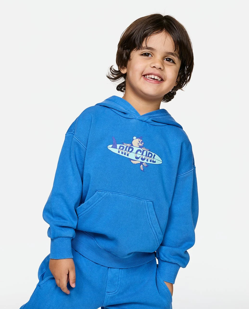 RIP CURLSurf Check Hoodie Boys 1-8 years