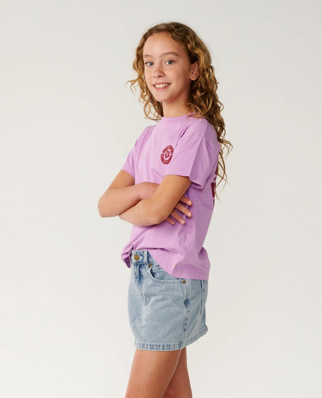 RIP CURL Surf Puff Relaxed Tee Kids 8-14 years