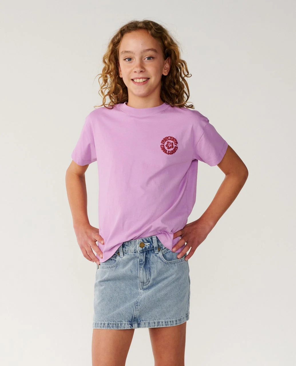 RIP CURL Surf Puff Relaxed Tee Kids 8-14 years