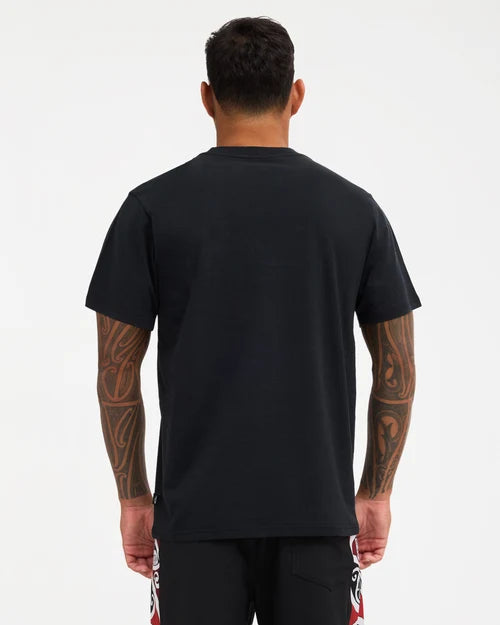 QUIKSILVER Takarangi Panel Tee Black