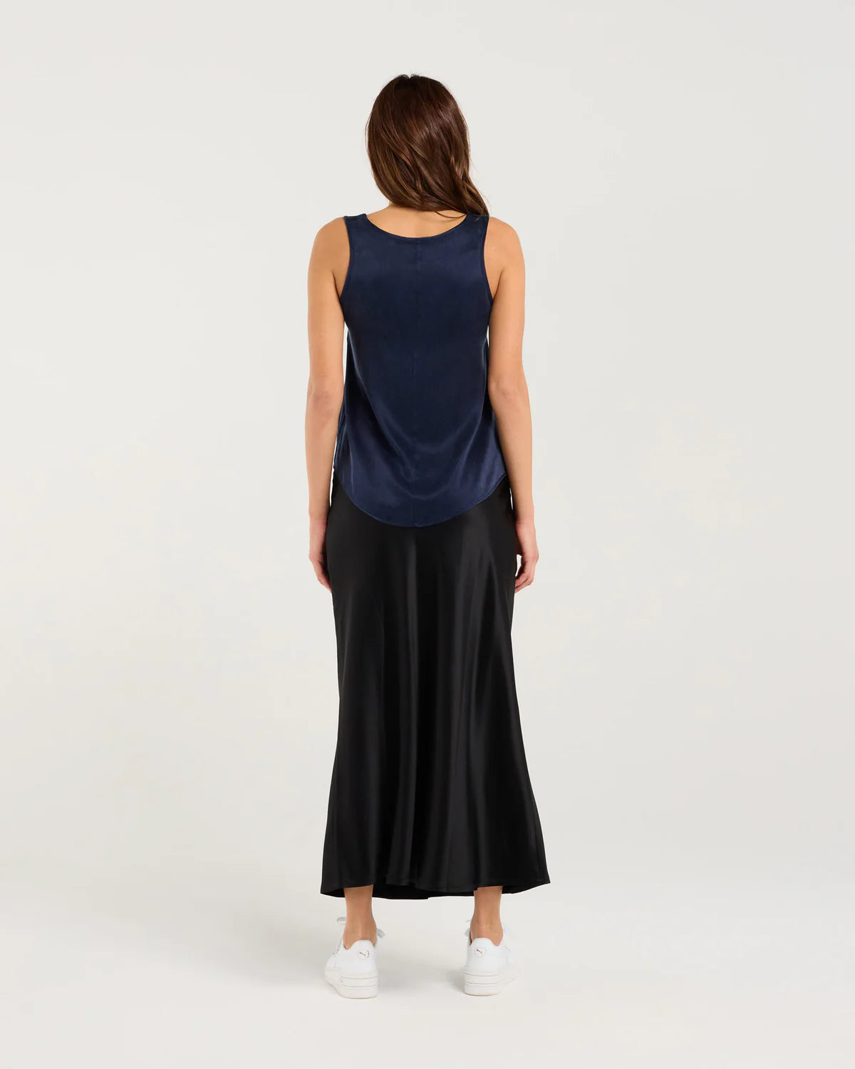 BLACKSTONE Tiffany Bemberg Tank Indigo