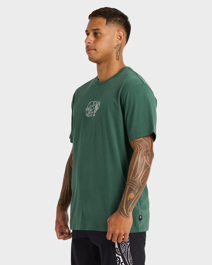 Quiksilver Tiki Tee Jungle Green