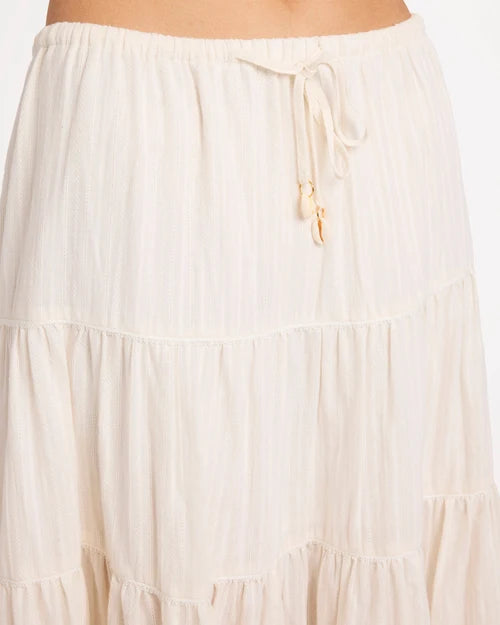 BILLABONG Till Dawn Maxi Skirt Salt Crystal