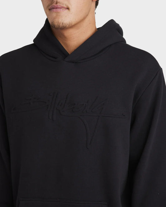 Billabong Tonal Boss Pop Hood Black