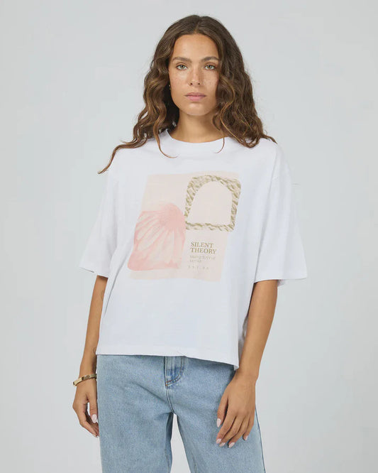 SILENT THEORY Tranquility Tee White