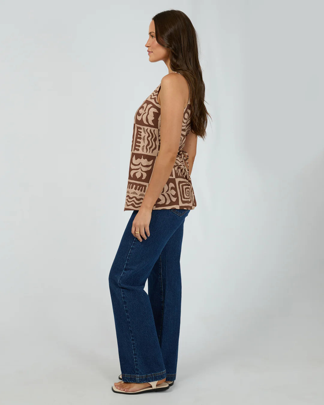 SILENT THEORY Tulum Top Brown