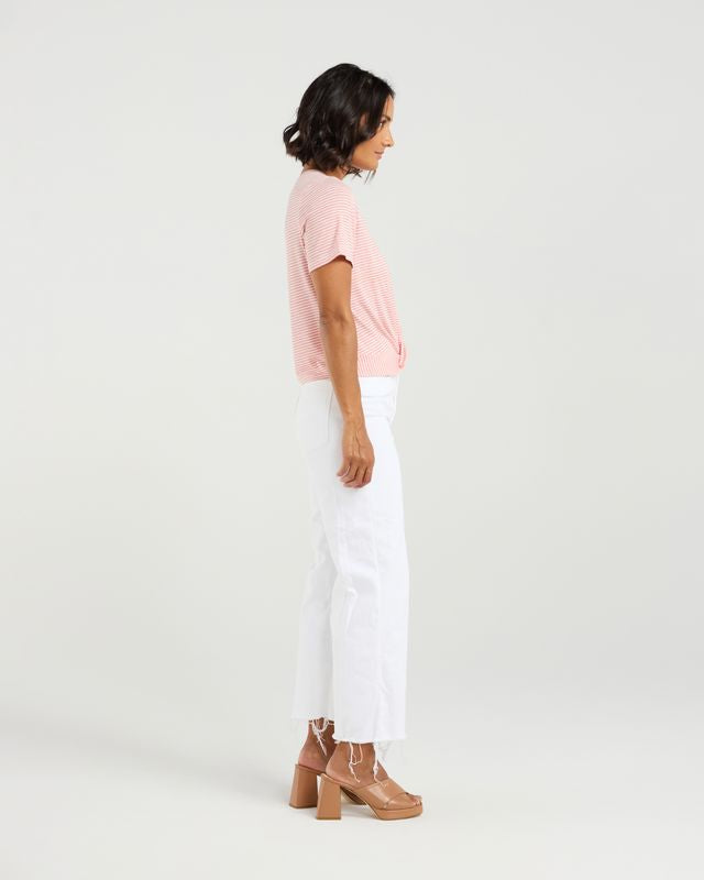 ET ALIA Twist Tee Candy Stripe