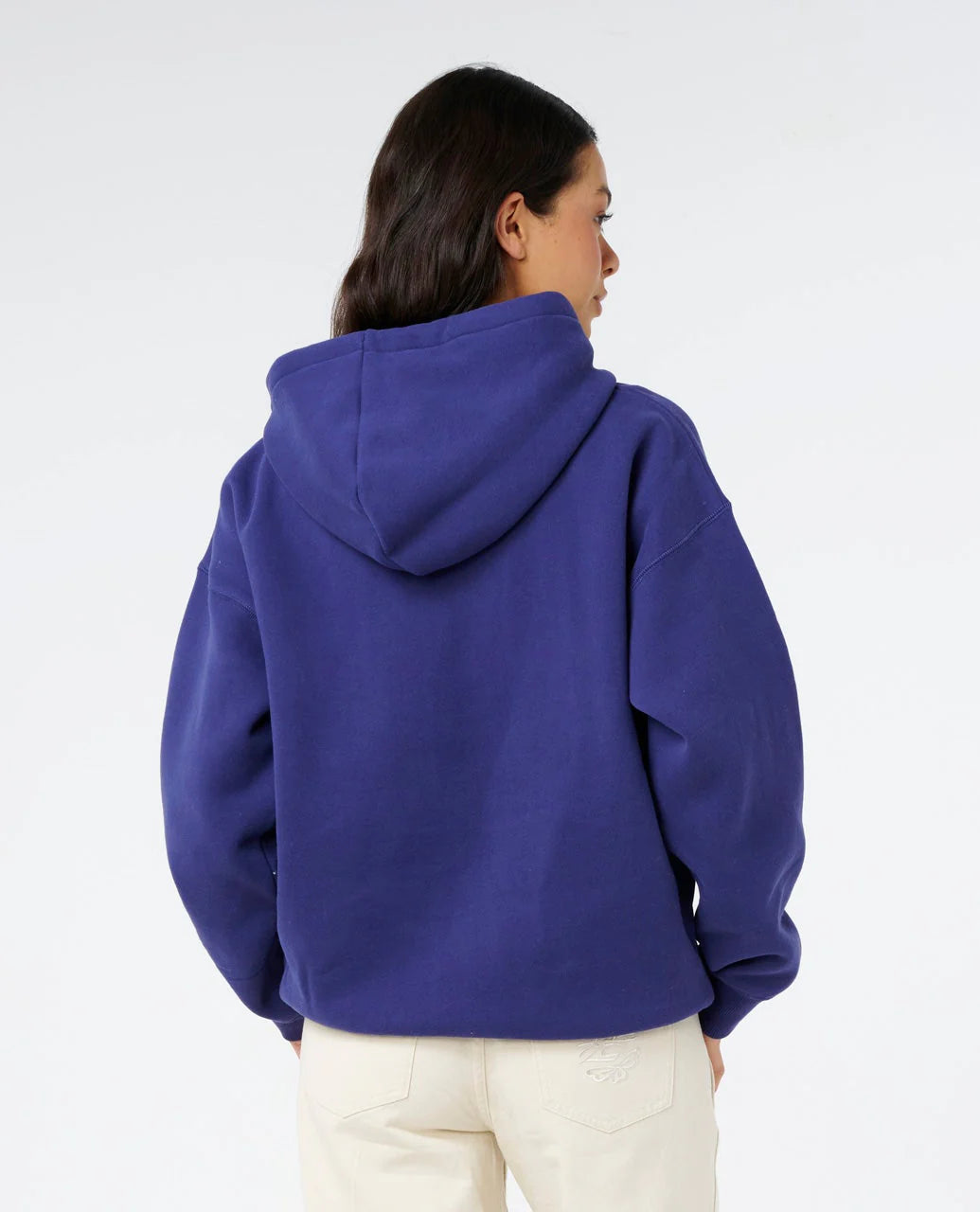 RIP CURL Varsity Pullover Hoodie Dark Blue