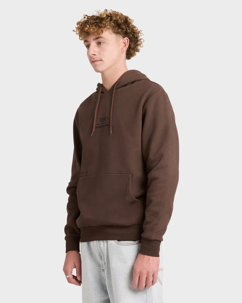 RVCA Venom Bite Pullover Hoodie Mocha