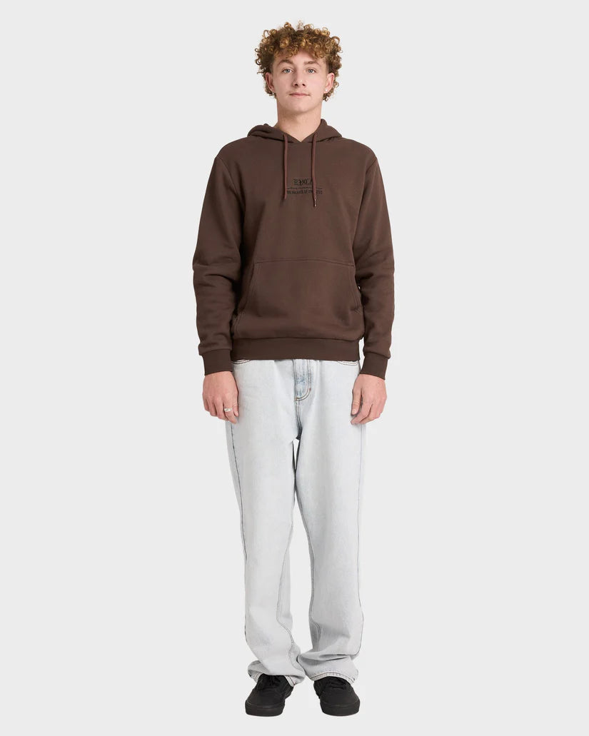 RVCA Venom Bite Pullover Hoodie Mocha
