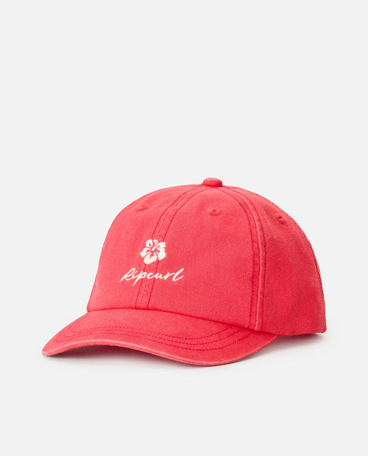 RIP CURL Girl Washed Twill Cap Red