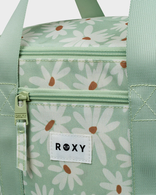 ROXY Water Effect Cooler Bag Green Floral