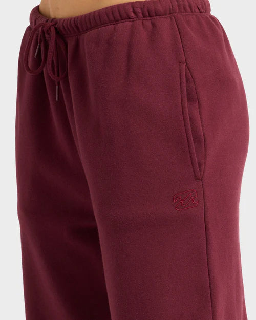 BILLABONG Wave Essential Trackpants Red Dahlia