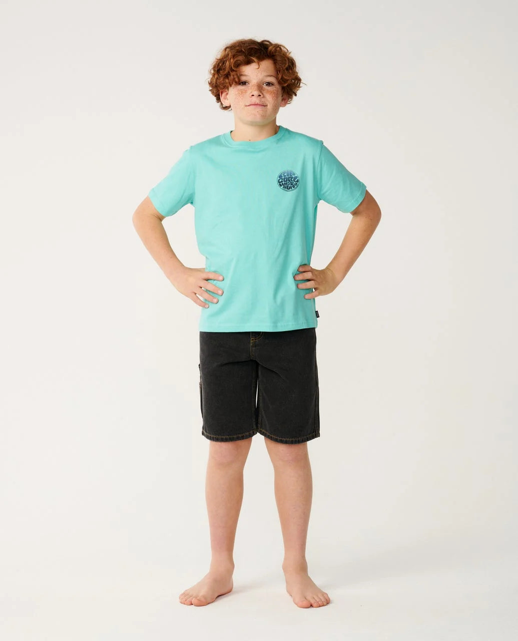 RIP CURL Wetsuit Icon tee Kids 8-16 years