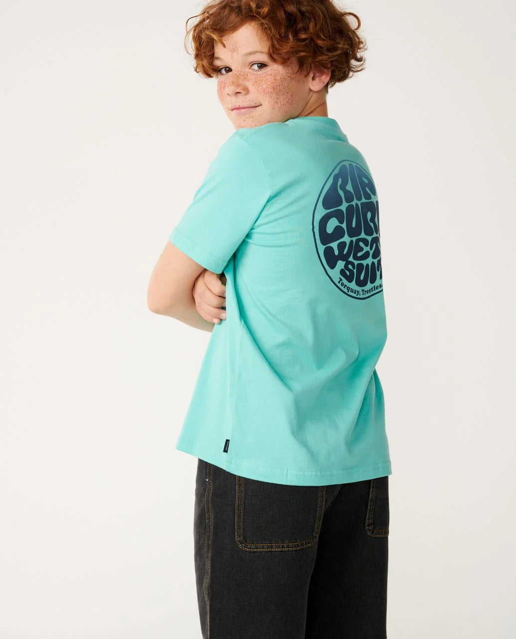 RIP CURL Wetsuit Icon tee Kids 8-16 years